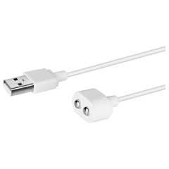 Womanizer Premium Eco - mágneses USB-töltőkábel (natúr)