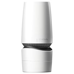 TENGA Aero - szuper szívó száj maszturbátor (fehér-ezüst)   TENGA Aero - szuper szívó száj maszturbátor (fehér-ezüst)