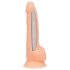 Naked Addiction 8 - tapadókorongos, élethű dildó (20cm)