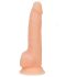 Naked Addiction 8 - tapadókorongos, élethű dildó (20cm)