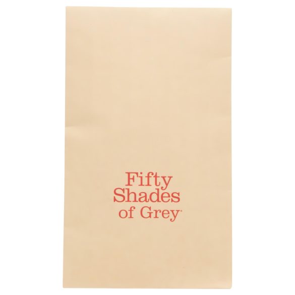 A szürke ötven árnyalata - nyakörv és bimbócsipesz (fekete-vörös)