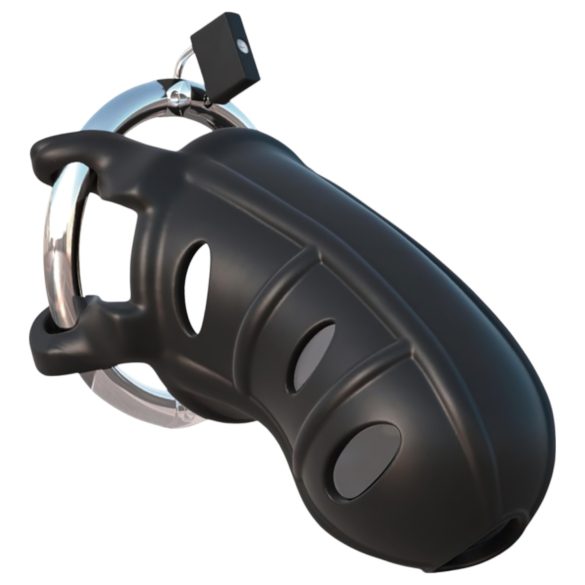 C-Ringz - szilikon pénisz ketrec (fekete)