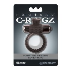 Pipedream Fantasy C-Ringz - vibrációs péniszgyűrű (fekete)   Pipedream Fantasy C-Ringz - vibrációs péniszgyűrű (fekete)