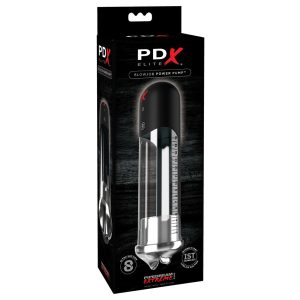 PDX Blowjob - automata péniszpumpa ajkakkal (fekete)
