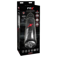 PDX Mega-Bator - forgó, fel-le mozgó maszturbátor (fekete)   PDX Mega-Bator - forgó, fel-le mozgó maszturbátor (fekete)