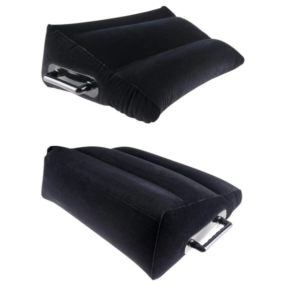 Fetish Fantasy - felfújható szexpárna kapaszkodóval (fekete)