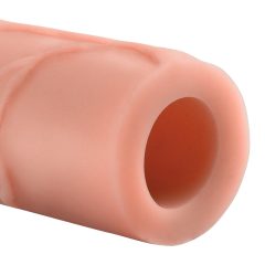   X-TENSION Perfect 1 - élethű péniszköpeny (17,7cm) - natúr