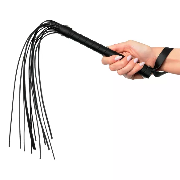 Pipedream - Fetish Fantasy Deluxe Cat-O-Nine - fekete korbács (65cm)