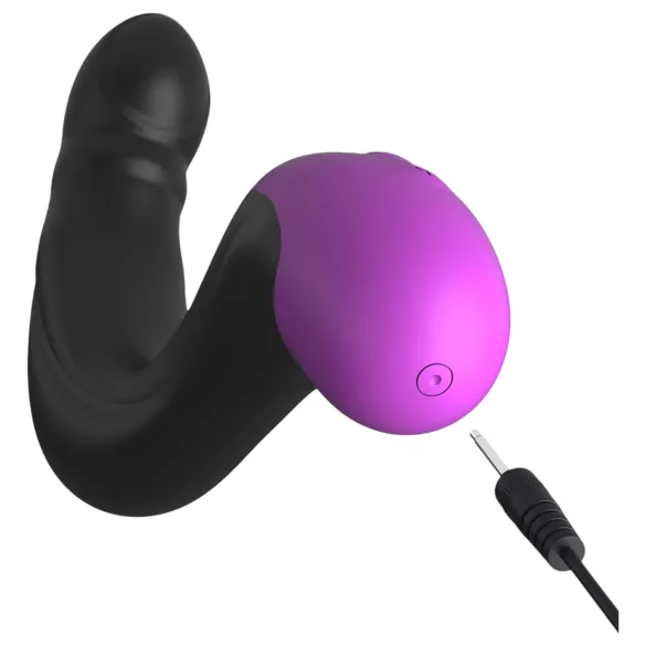 Anal Fantasy - pulzáló prosztata vibrátor (fekete)