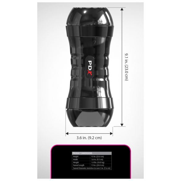 PDX Extreme Wet Pussy - élethű punci maszturbátor - XXL (natúr)