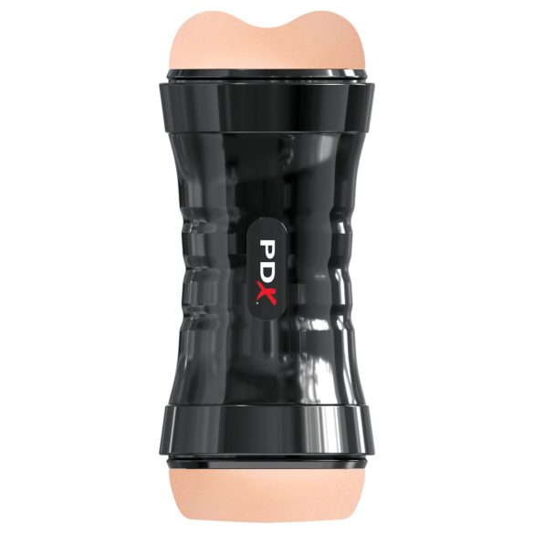 PDX Wet Pussies - élethű punci és popsi maszturbátor (natúr)