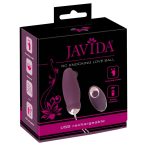 Javida - rádiós, pulzáló vibrotojás (lila)