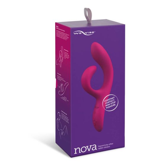 We-Vibe Nova 2 - akkus, okos, vízálló csiklókaros vibrátor (lila)