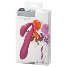 BeauMents Come2gether - akkus, vízálló párvibrátor (pink)   BeauMents Come2gether - akkus, vízálló párvibrátor (pink)