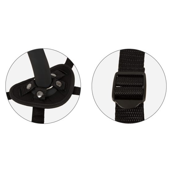 You2Toys - RC Strap-On - akkus, rádiós felcsatolható vibrátor (fekete)