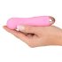 Cuties Mini - akkus, vízálló, spirál vibrátor (pink)