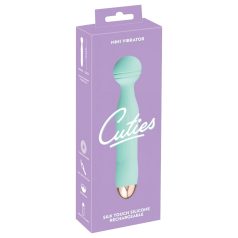 Cuties Mini Wand - akkus, vízálló, masszírozó vibrátor (zöld)   Cuties Mini Wand - akkus, vízálló, masszírozó vibrátor (zöld)