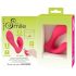SMILE Panty - akkus, rádiós 2in1 vibrátor (pink)