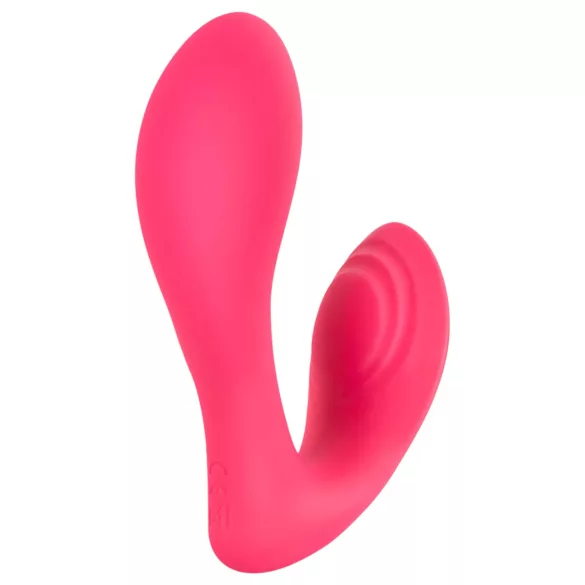SMILE Panty - hordható akkus, rádiós 2in1 vibrátor (pink)