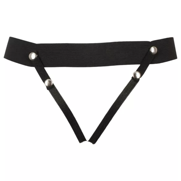 You2Toys Strap-on - üreges, felcsatolható vibrátor (natúr)