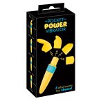   You2Toys - Pocket Power - akkus vibrátor szett - sárga (5 részes)