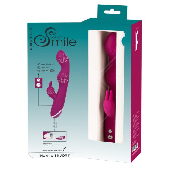 SMILE - flexibilis, csiklókaros A és G-pont vibrátor (lila)