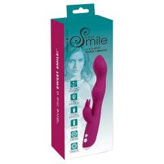   SMILE - flexibilis, csiklókaros A és G-pont vibrátor (lila)