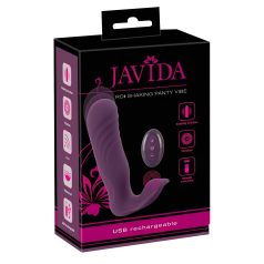 Javida RC - rádiós, 2 funkciós csikló vibrátor (lila) Javida RC - rádiós, 2 funkciós csikló vibrátor (lila)