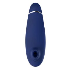  Womanizer Premium 2 - akkus, vízálló csiklóizgató (kék)