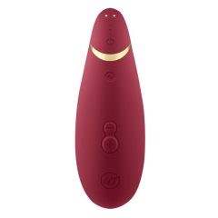   Womanizer Premium 2 - akkus, vízálló csiklóizgató (piros)