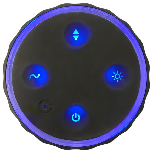 Rebel Blow Job - akkus, 3 funkciós maszturbátor (fekete)