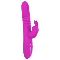 SMILE Rabbit - akkus, csiklókaros lökő-forgó vibrátor (pink)   SMILE Rabbit - akkus, csiklókaros lökő-forgó vibrátor (pink)