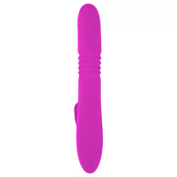 SMILE Rabbit - akkus, csiklókaros lökő-forgó vibrátor (pink)