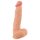 Natute Skin - dildó bőrrel - 25cm (natúr)
