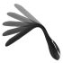 Penis Plug Dilator - akkus, vibrációs dilátor (1,1cm) - fekete