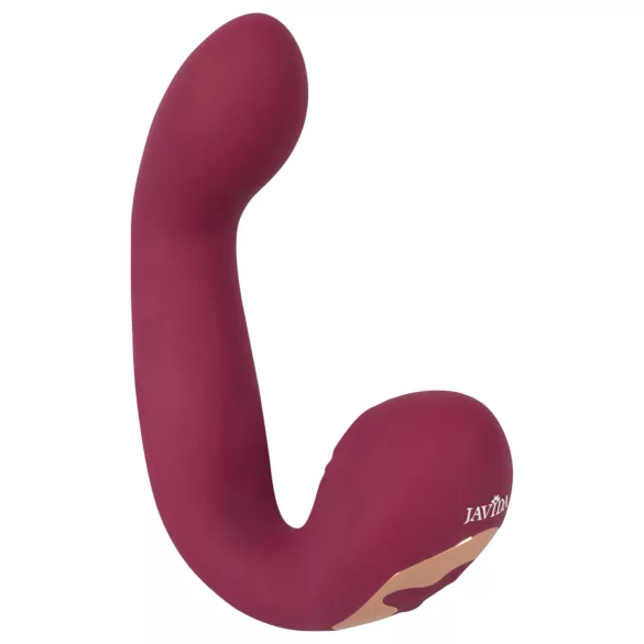 Javida Thumping - pulzáló G-pont és csikló vibrátor (piros)