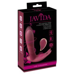 Javida RC - rádiós, 3 funkciós csikló vibrátor (piros) Javida RC - rádiós, 3 funkciós csikló vibrátor (piros)