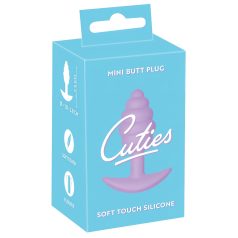 Cuties Mini Butt Plug - szilikon anál plug - lila (2,8cm) Cuties Mini Butt Plug - szilikon anál plug - lila (2,8cm)