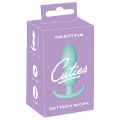 Cuties Mini Butt Plug - szilikon anál plug - menta (2,3cm) Cuties Mini Butt Plug - szilikon anál plug - menta (2,3cm)