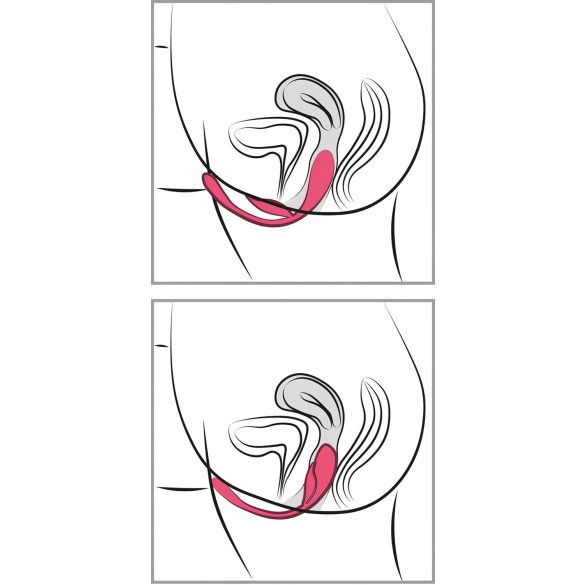 SMILE - akkus, rádiós vibrációs tojás (pink)