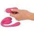 SMILE - hordható akkus, rádiós vibrotojás (pink)