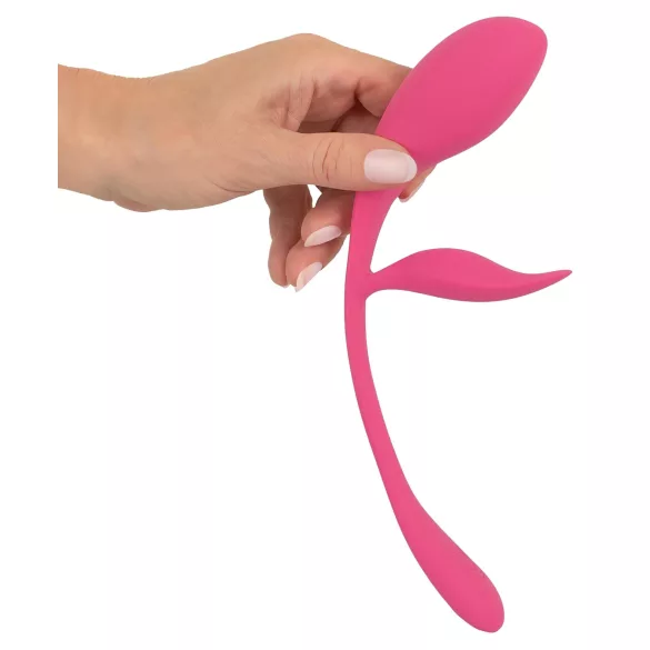 SMILE - hordható akkus, rádiós vibrotojás (pink)
