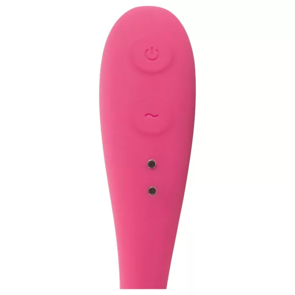SMILE - hordható akkus, rádiós vibrotojás (pink)