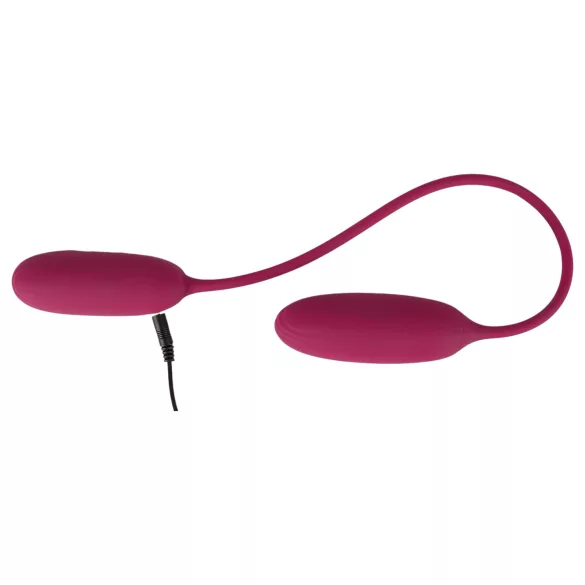 Smile Love Egg Duo - vibrációs tojás (popsi+punci)