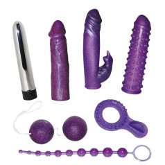 You2Toys - Csillámos - vibrátoros készlet (7 részes) You2Toys - Csillámos - vibrátoros készlet (7 részes)