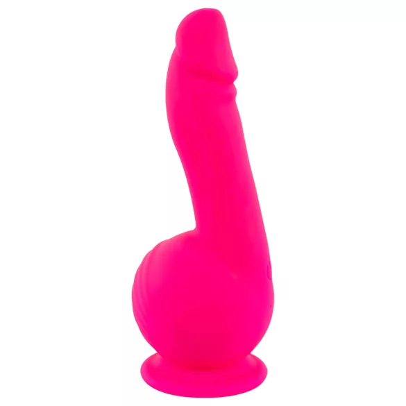 SMILE Powerful - akkus, 2 motoros tapadókorongos vibrátor (pink)