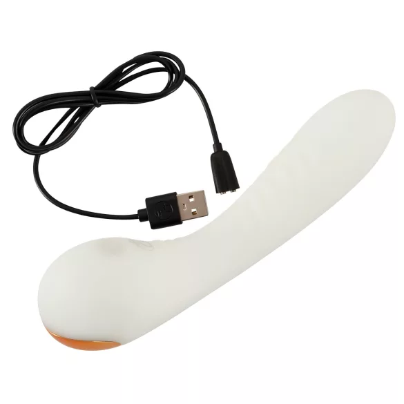 You2Toys Glow in the dark - foszforeszkáló G-pont vibrátor (fehér)