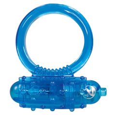 You2Toys - szilikon vibrációs péniszgyűrű (kék) You2Toys - szilikon vibrációs péniszgyűrű (kék)