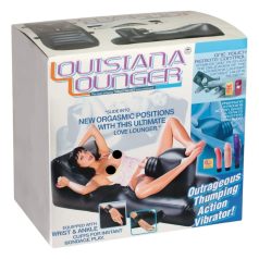Louisiana Lounger - szexgép beépített vibrátorral (fekete)   Louisiana Lounger - szexgép beépített vibrátorral (fekete)