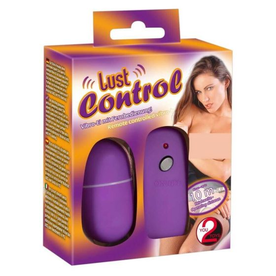 You2Toys - Rádiós vibrotojás - lila (10 fokozatú)